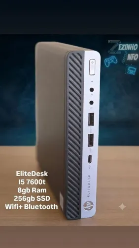 Mini PC HP EliteDesk I5 7600t 8gb Ram 256gb SSD Wifi