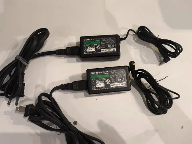 Carregador Fonte Original Sony PSP-100 Bivolt - Testado e Funcionando)