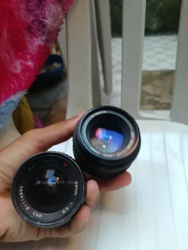 Vendo duas lente de câmera ótimo 