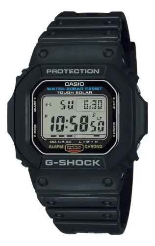 Casio G-Shock G-5600UE-1DR - Solar Prova Dágua