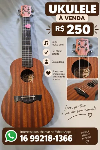 Ukulele madeira pura