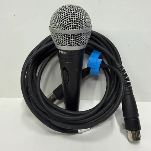 Microfone Shure PG58 novo completo sem embalagem