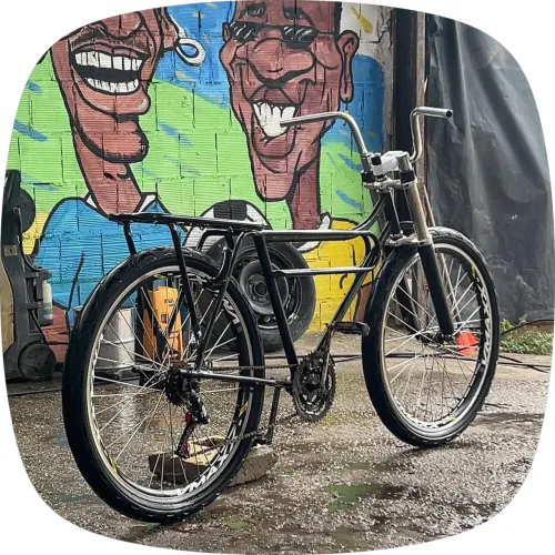 Bicicleta montadinha comecei e perdi o interesse em terminar de montar