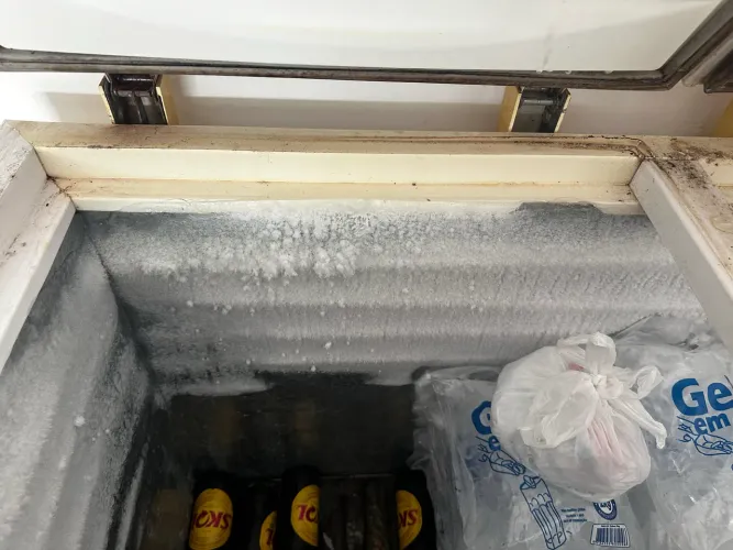 Vendo freezer de duas portas