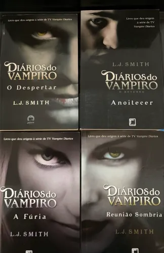 Saga livros Diários do vampiro (the vampire diaries)