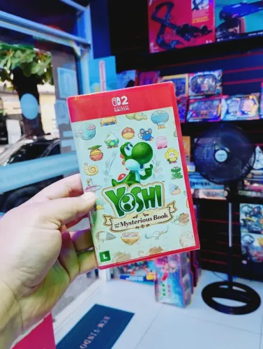 Yoshi and the Mysterious Book Nintendo Switch 2 - Mídia Física - Lacrado