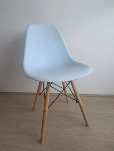 Cadeira Eames Eiffel Design Moderno - Cor Azul