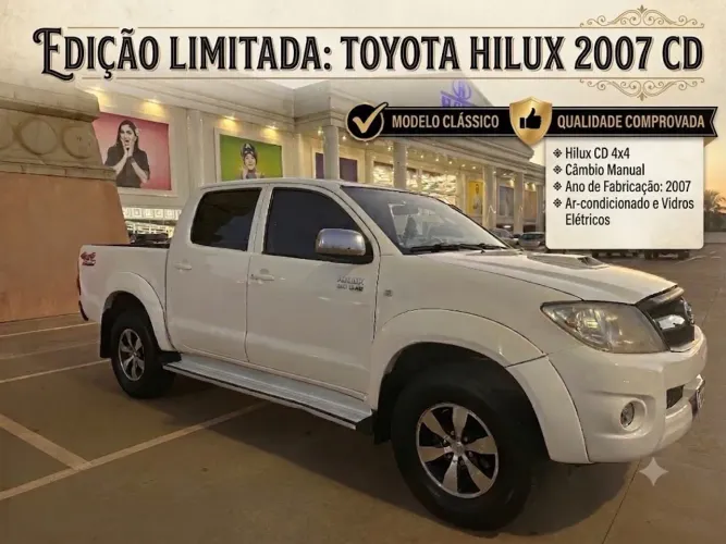 Toyota Hilux CD D4-d 4X4 2.5 16V 102cv TB Dies. 2007