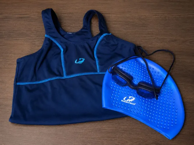 Kit Natação Hammerhead Feminino + Touca e Óculos
