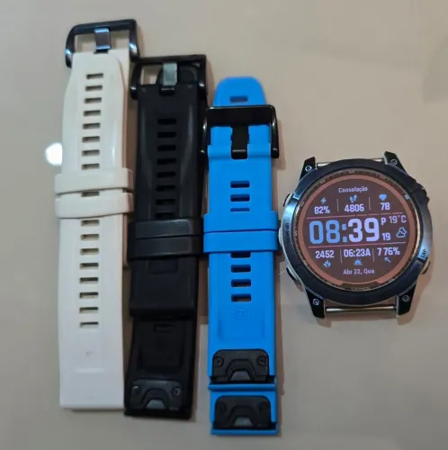 Garmin Fenix 7 Sapphire Solar Titanium (6 meses uso)