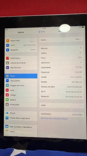 Vendo Apple iPad 2ª geração