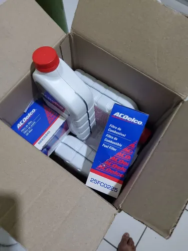 Kit troca de óleo acdelco 5w30