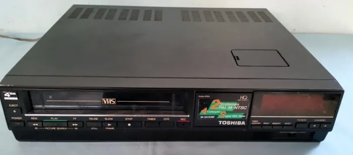 Video Cassete Toshiba M-5530M VHS 4 Cabeças - Para Reparo