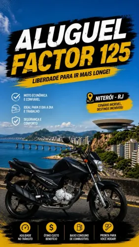 ALUGO MOTO PARA APLICATIVOS 