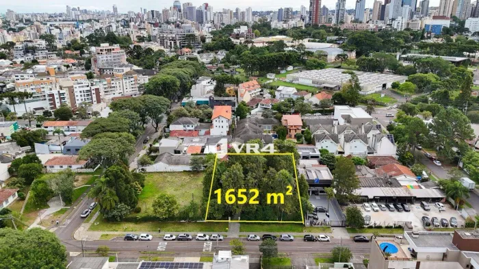 Terreno à venda, 1652 m² por R$ 3.490.000,00 - Hugo Lange - Curitiba/PR