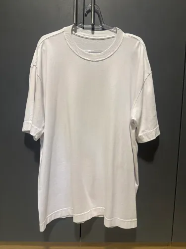 Camiseta oversized tubular branca GG - BRUNXS