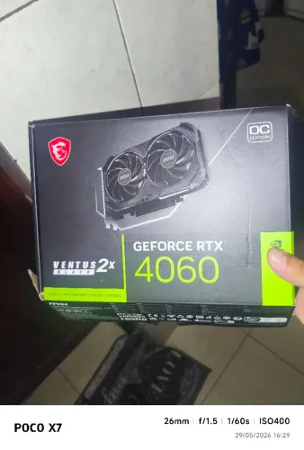 Placa de vídeo nova 4060