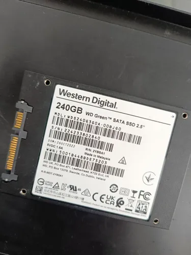 SSD SATA 240gb Western Digital