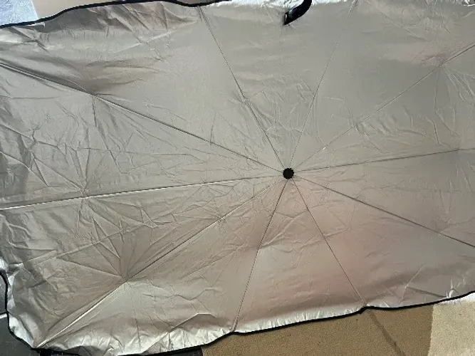Guarda Chuva Protetor Automotivo - JettaSunCover + BRINDE (capa couro sintético)