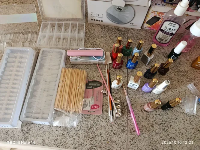 Kit alongamento unhas