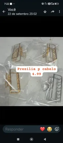 Prezilia para cabelo grande