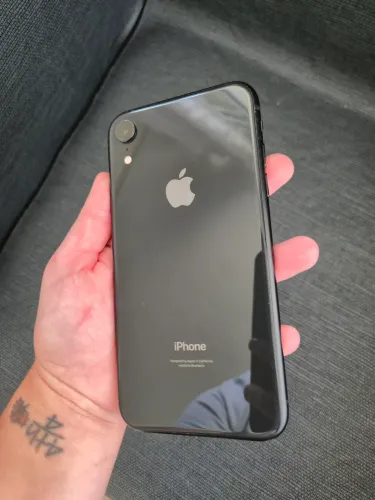 iPhone XR 128GB Preto | Funciona com eSIM | 78% Bateria | Leia Descrição