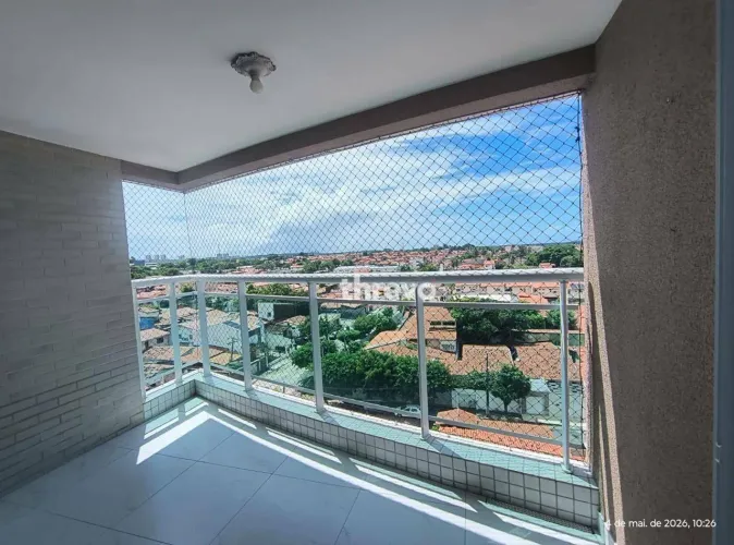 Apartamento com 2 dormitórios para alugar, 54 m² por R$ 3.744/mês - Edson Queiroz - Fortal