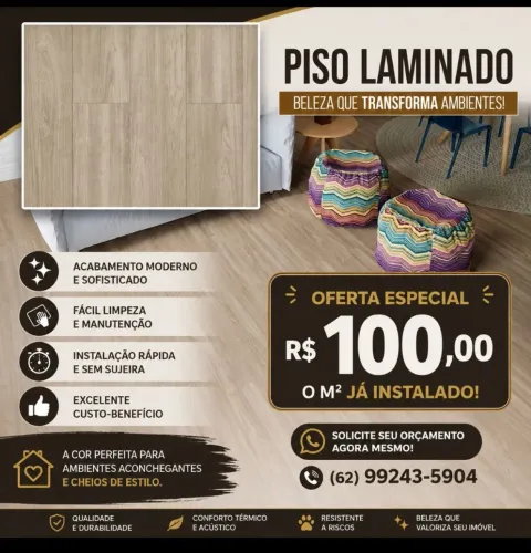 Piso laminado