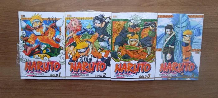 Naruto Gold 1, 2, 3 e 4