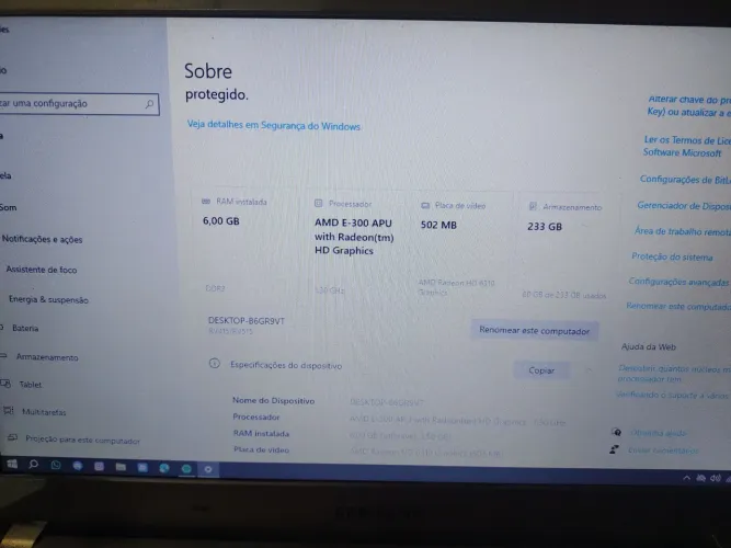 Notebook Samsung