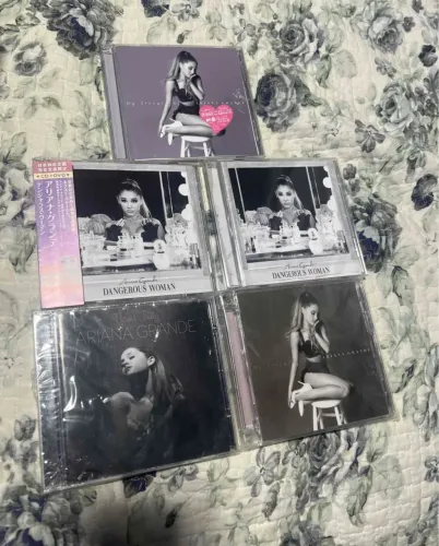 cd+dvd ariana grande - dangerous woman (ed. japão)