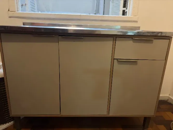 Balcão e pia inox