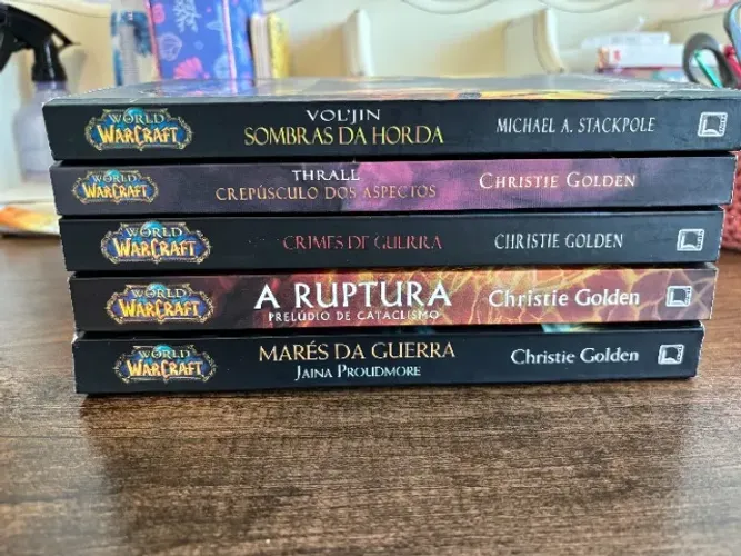 Kit 5 Livros World of Warcraft Usados
