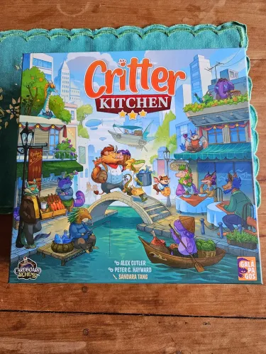 Jogo de tabuleiro Critter Kitchen novo