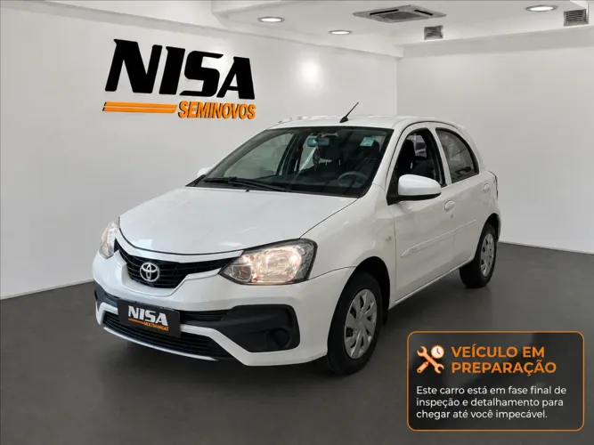 Toyota Etios X 1.3 Flex 16V 5P Mec. 2018
