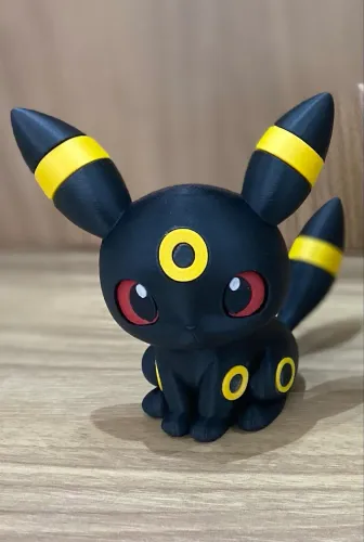 Pokémon Evee Umbreon - impressão 3D