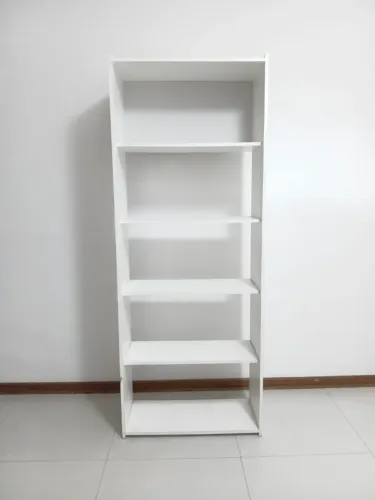 Estante MDF branca semi nova