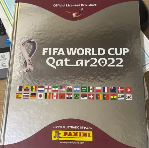 ALBUM COPA DO MUNDO - QATAR 2022 - COMPLETO - CAPA DURA