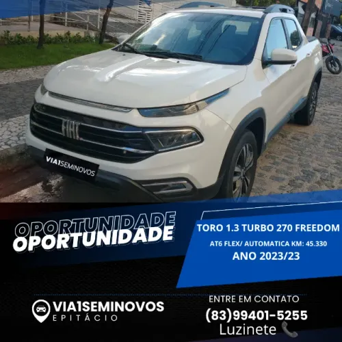 Fiat Toro Freedom 1.3 T270 4X2 Flex AUT 2023