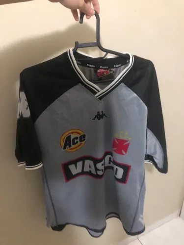 Camisa Vasco da Gama Kappa 1999/2000 Ace Treino Vintage Original