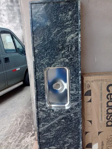Pia granito preto indiano