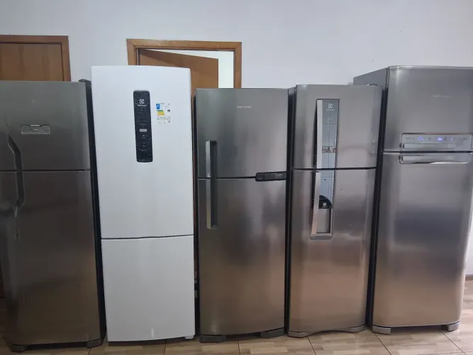 GELADEIRA FROST FREE, INOX ,INVERSE INVERTER