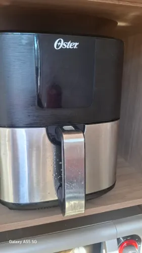 Fogao e air fryer