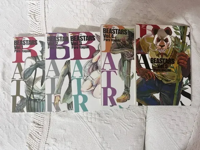 Beastars Vol 1 ao 5 Panini