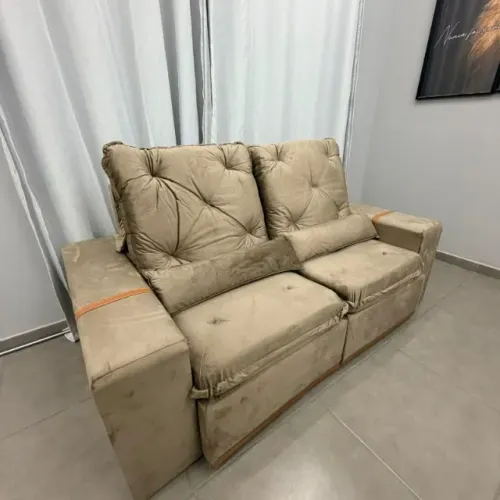 Sofá Retrátil e Reclinável Rio 2,00m - Entrega Rápida