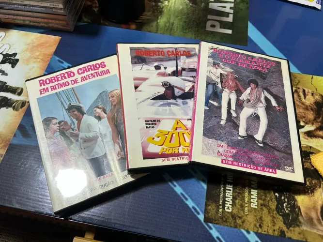 Dvd trilogia Roberto Carlos