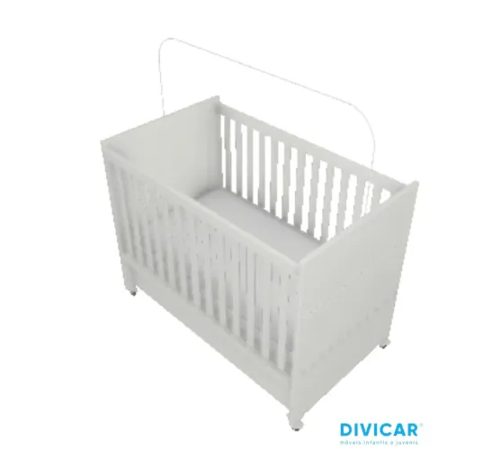 Berço Wind Divicar vira Mini-cama