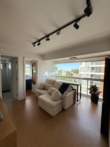 Apartamento Mobiliado com 1 Quarto no Portão, Curitiba | Life Hub | Alô Imóveis