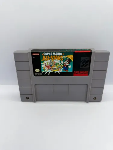 Cartucho Super Mario All-Stars Original Gradiente Super Nintendo SNES