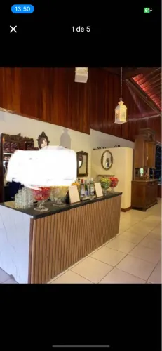 Bar móvel para bartender